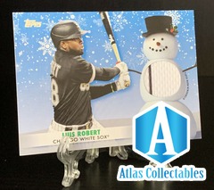2021 Topps Holiday Walmart Mega Box Relics Luis Robert #WRC-LR